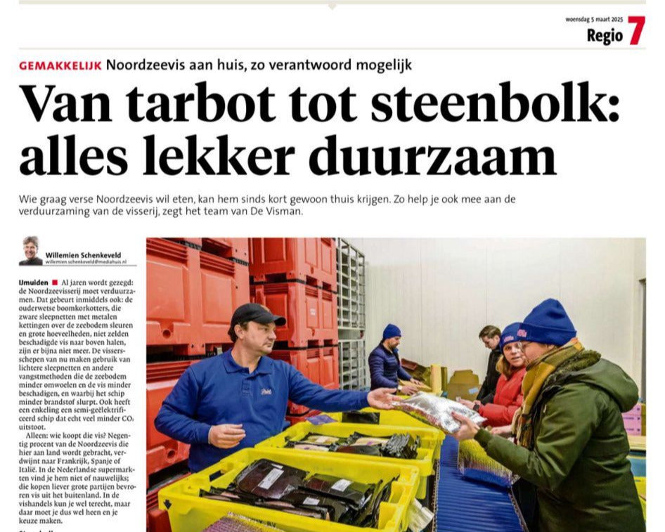 Van Tarbot tot Steenbolk: alles lekker duurzaam - HD 5 Maart