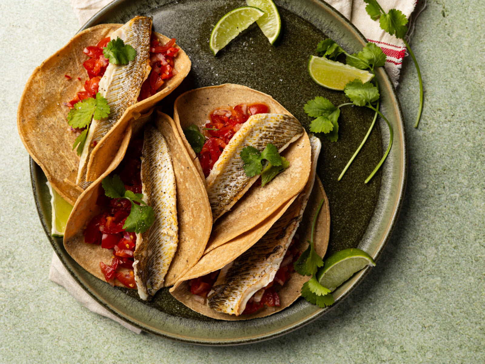 Pieterman taco’s met pico de gallo