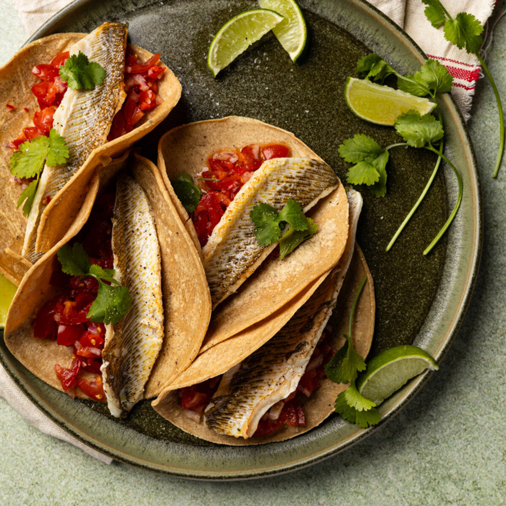 Pieterman taco’s met pico de gallo